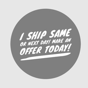 I ship same or next day!! Make an offer! 💃🏼